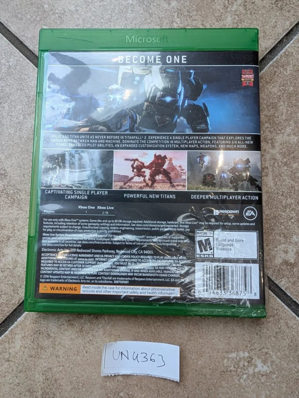 Titanfall 2 - Xbox One Video Game - Physical Disc - EA Games